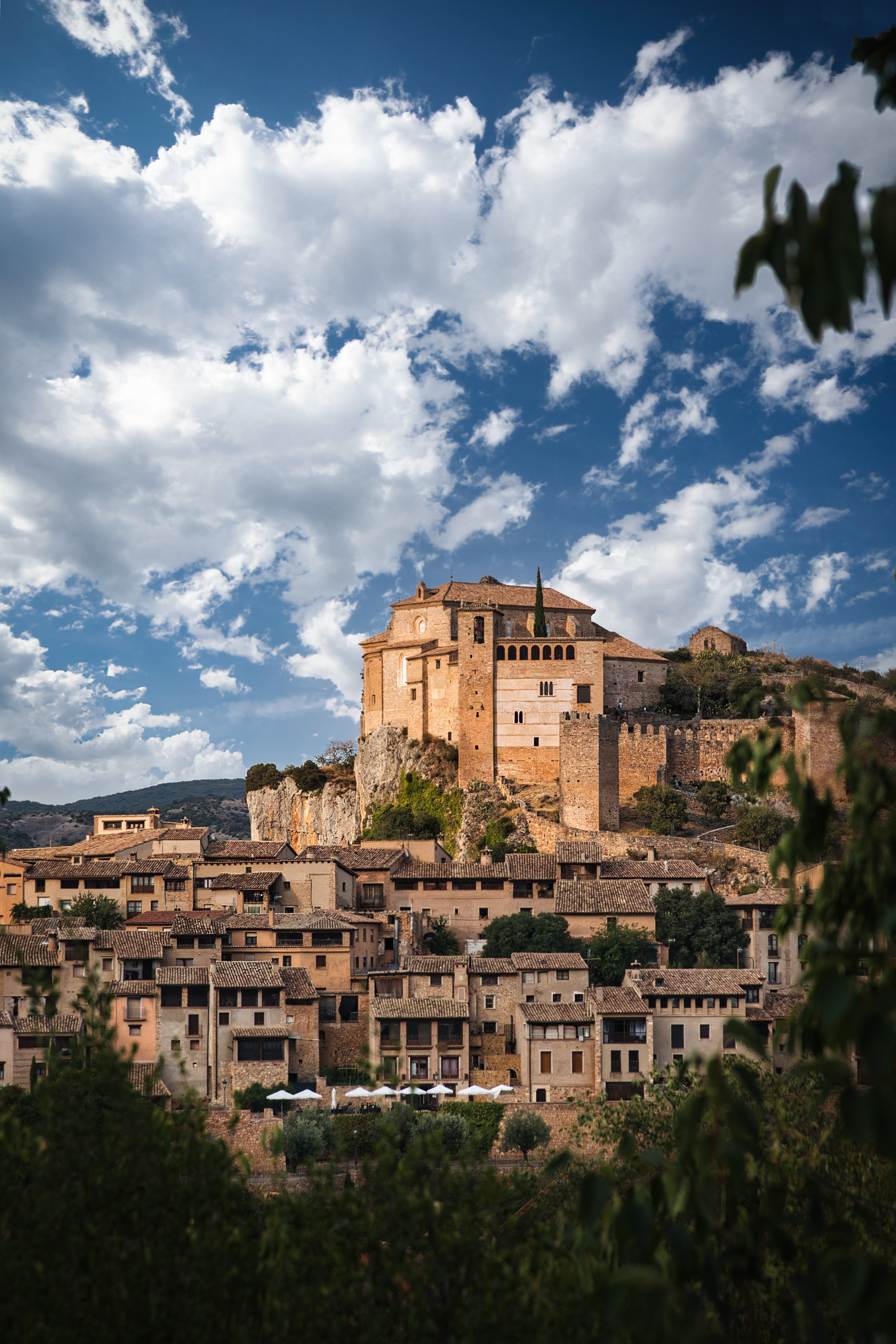 Alquézar castle-collegiate church, Huesca